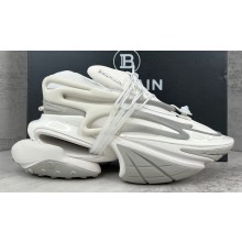 Balmain Neoprene and leather Unicorn Women/Men low-top Sneakers 12 2023