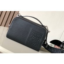 Loewe Mini Camera Crossbody bag in satin calfskin Black