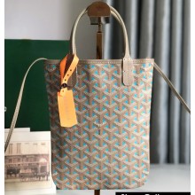 Goyard Poitiers Claire-Voie Mini Bag Blue