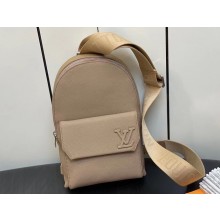 Louis Vuitton Cowhide leather Pilot Slingbag M23765 Beige 2023