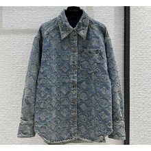 Louis Vuitton Monogram Tailored Denim Jacket 2023