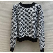 Chanel Mixed fibers & Wool Pullover P76094 Black/Silver 2023