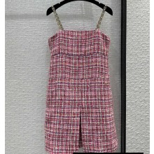 Chanel Cotton Tweed Dress Multicolor 2023