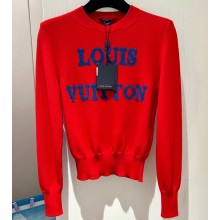 Louis Vuitton Red Crewneck 2023