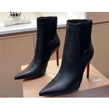 Christian Louboutin 10.5cm Chelsea Chick Booty Low boots leather CL14 calf leather Black 2023