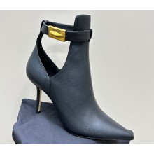 Jimmy Choo Heel 6.5cm/8.5cm Nell Ankle Boots in Calf Leather Black 2023