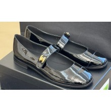 Chanel Patent Calfskin Mary Janes G45280 Black 2023