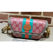Gucci GG Supreme Web top handle mini bag 723762 Multicolour 2024