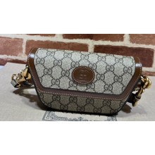 Gucci GG Supreme top handle mini bag 723762 Beige 2024