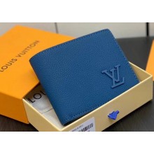 Louis Vuitton Cowhide leather Multiple Wallet M82809 Atlantic Blue 2023