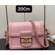 Louis Vuitton Epi grained cowhide leather Mini Dauphine Bag M23558 Pink 2023