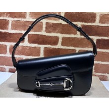 Gucci Horsebit 1955 small shoulder bag 764155 leather Black