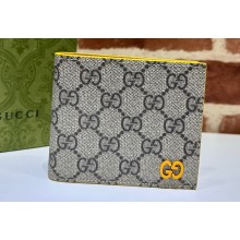 Gucci Wallet with GG detail 768244 Beige/Yellow