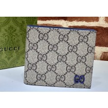 Gucci Wallet with GG detail 768244 Beige/Blue
