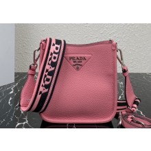 Prada Leather mini shoulder Bag 1BH191 Pink 2023