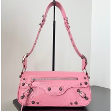 Balenciaga Le Cagole Small Sling Bag in Arena calfskin Pink Spring 2024