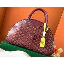 Goyard Saint Jeanne MM Bowling Bag Burgundy