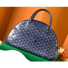 Goyard Saint Jeanne MM Bowling Bag Dark Blue
