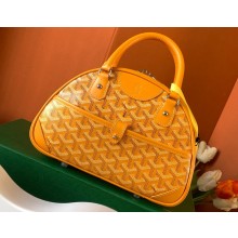 Goyard Saint Jeanne PM Bowling Bag Yellow