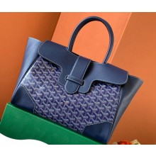 Goyard Saïgon tote bag Dark Blue