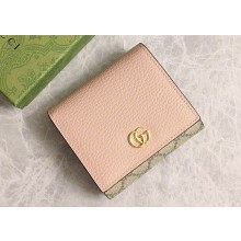 Gucci GG Marmont medium wallet 598587 Pink