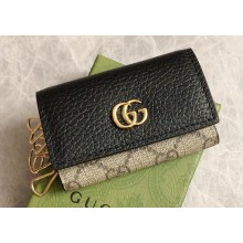 Gucci GG Marmont key case wallet 456118 Black
