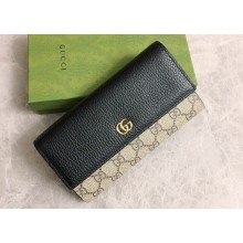 Gucci GG Marmont continental wallet 456116 Black