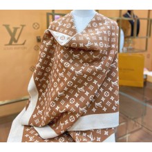 Louis Vuitton Embrace Poncho M77382 Brown