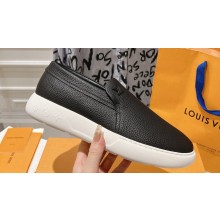 Louis Vuitton LV Pacific Men's Loafers in Grained calf leather Black 2024