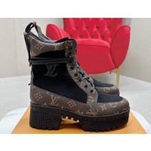 Louis Vuitton Laureate Platform Desert Boots Monogram linen 2024