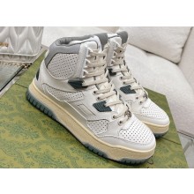 Gucci distressed effect high top Women/Men sneakers 02 2024