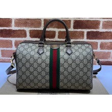 Gucci Ophidia GG medium top handle bag 772065 Beige and ebony GG Supreme canvas 2024