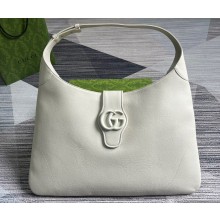 Gucci Aphrodite large shoulder bag 772483 leather White with Brass hardware 2024