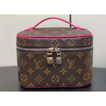 Louis Vuitton Monogram canvas Nice Mini Bag M46767 Fuchsia 2024