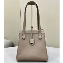 Fendi Origami Medium bag Dove gray leather that can be transformed 2024