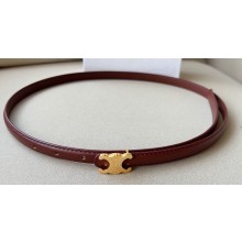 Celine 1.5cm TEEN Triomphe Belt 01