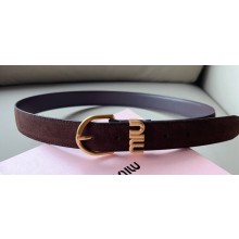 Miu Miu Width 3cm Leather belt 04