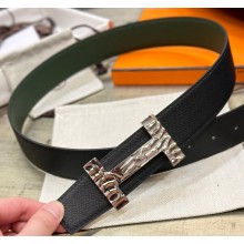 Hermes Quizz H20 belt buckle & Reversible leather strap 38 mm 04