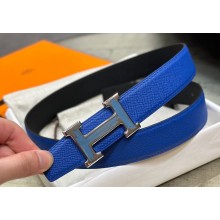 Hermes Brush belt buckle & Reversible leather strap 32 mm 06