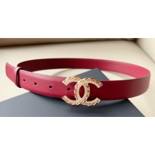 Chanel Width 3cm Belt 231229 21