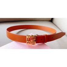 Miu Miu Width 3cm Leather belt 03