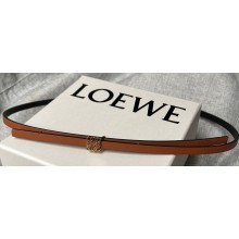 Loewe Width 0.8cm Reversible Anagram belt in smooth calfskin 01