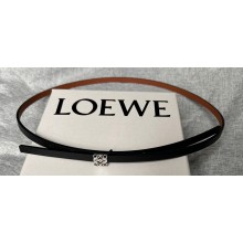 Loewe Width 0.8cm Reversible Anagram belt in smooth calfskin 04