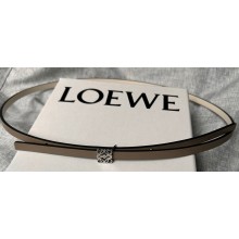 Loewe Width 0.8cm Reversible Anagram belt in smooth calfskin 06