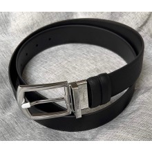 Prada Width 3.4cm Saffiano leather belt 240102 23