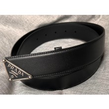 Prada Width 4cm leather belt 240102 21