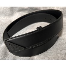 Prada Width 4cm leather belt 240102 22