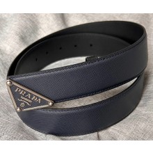 Prada Width 4cm Saffiano leather belt 240102 20
