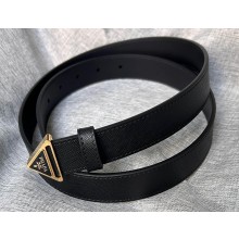Prada Width 3cm Saffiano leather belt 240102 13