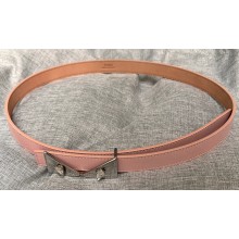 Fendi Width 2cm Bag Bugs Crystal leather Belt Pink
